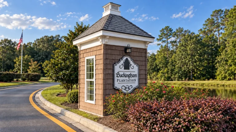 Buckingham Plantation Entrance