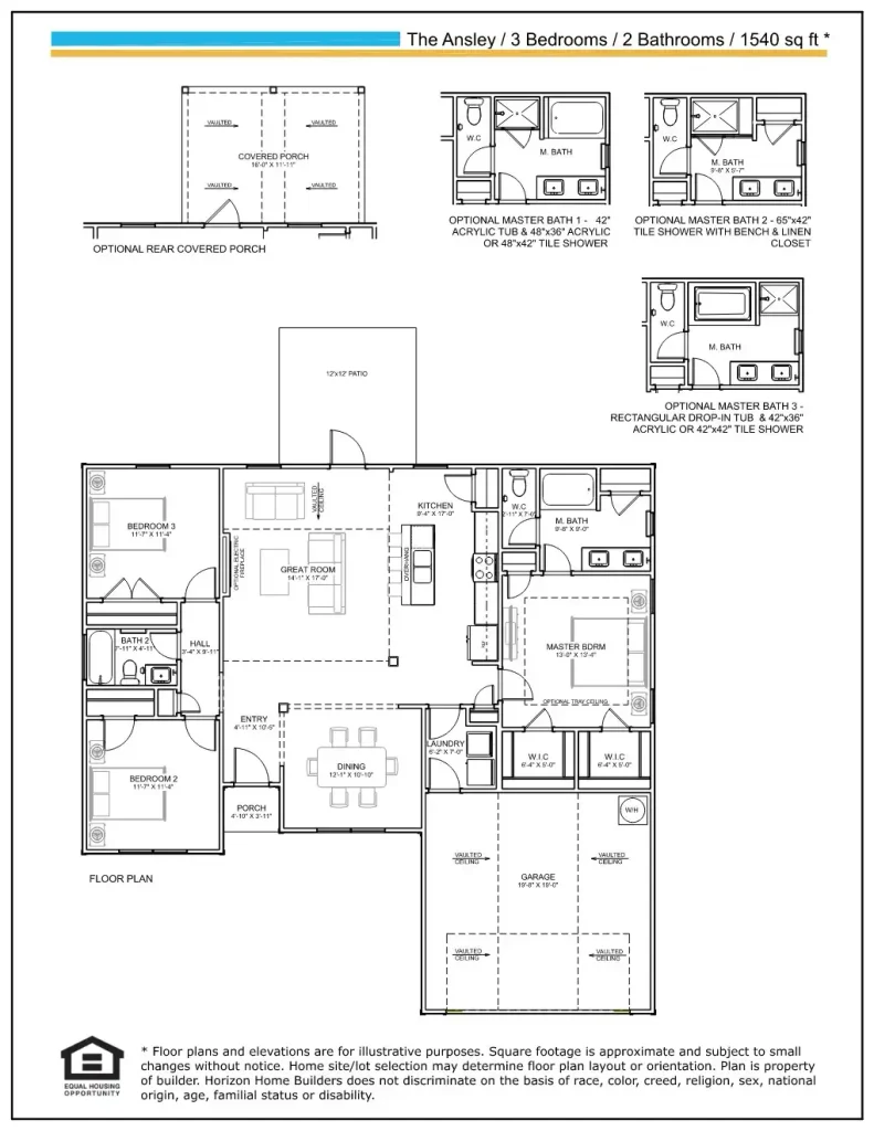 The Ansley Floor plan 2
