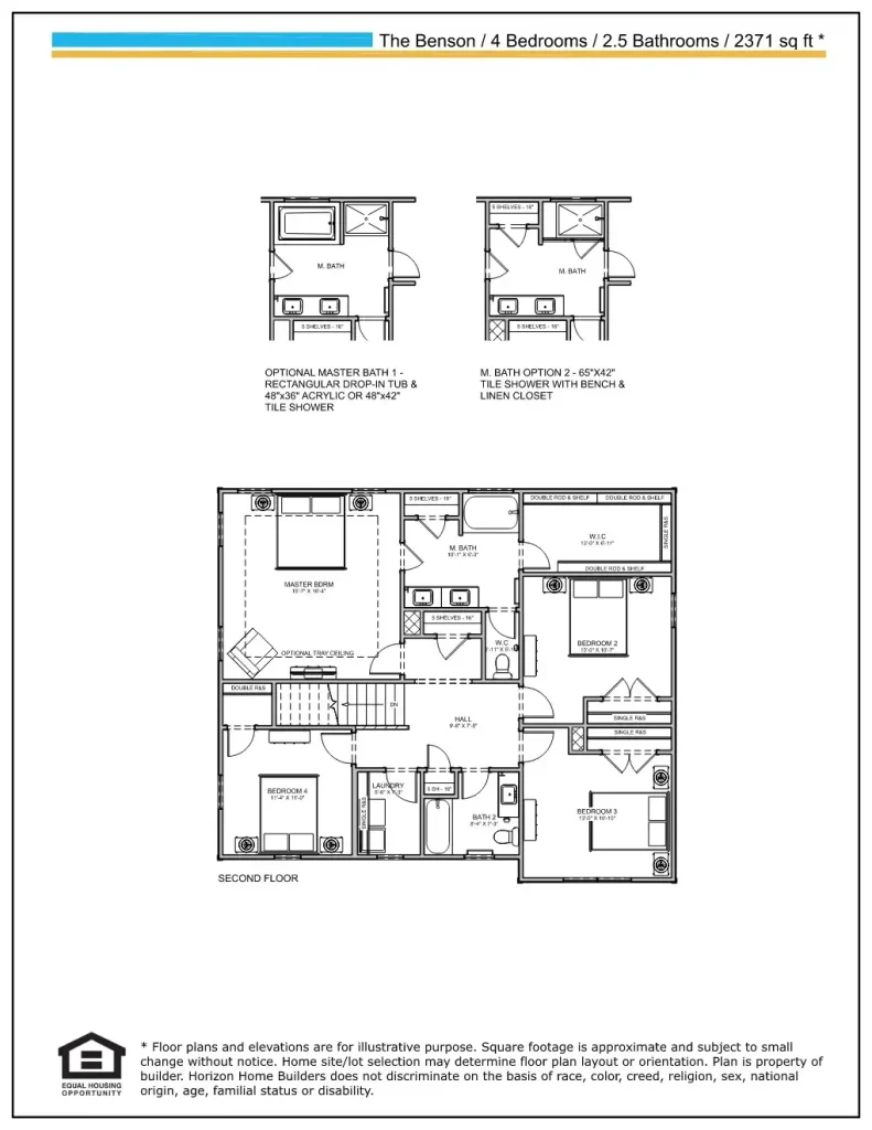 The Benson Floor Plan 3