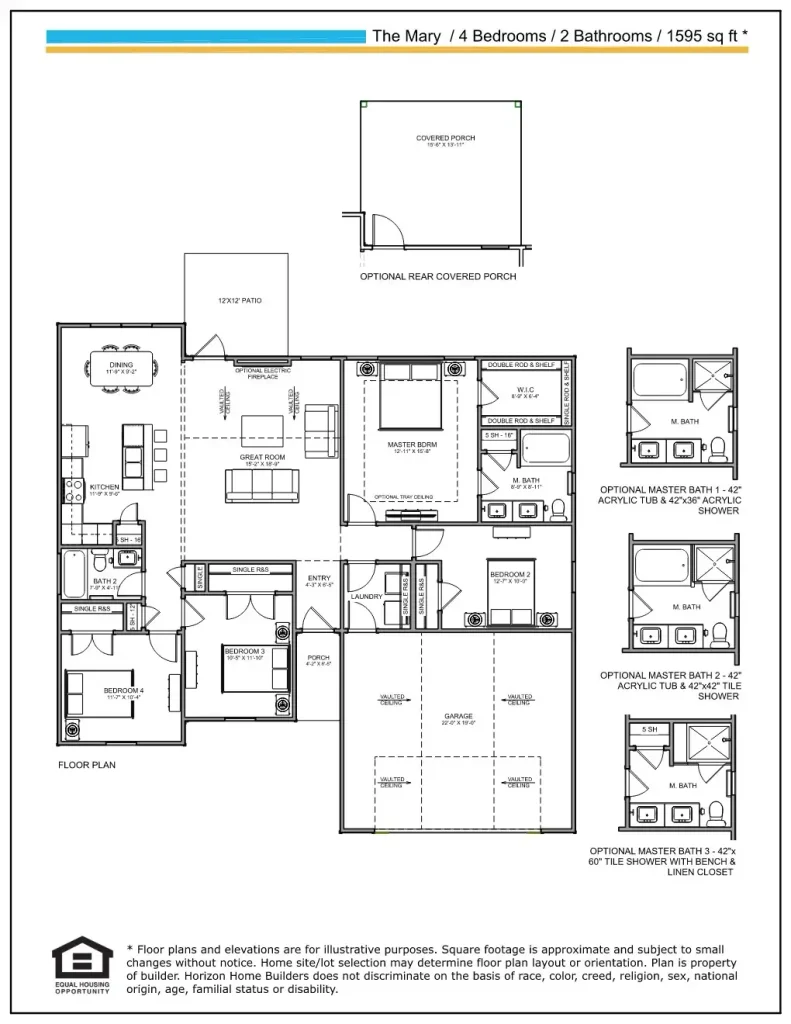 The Mary Floor plan 2