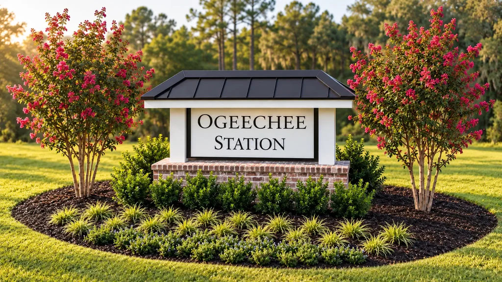 Ogeechee Station Entrance