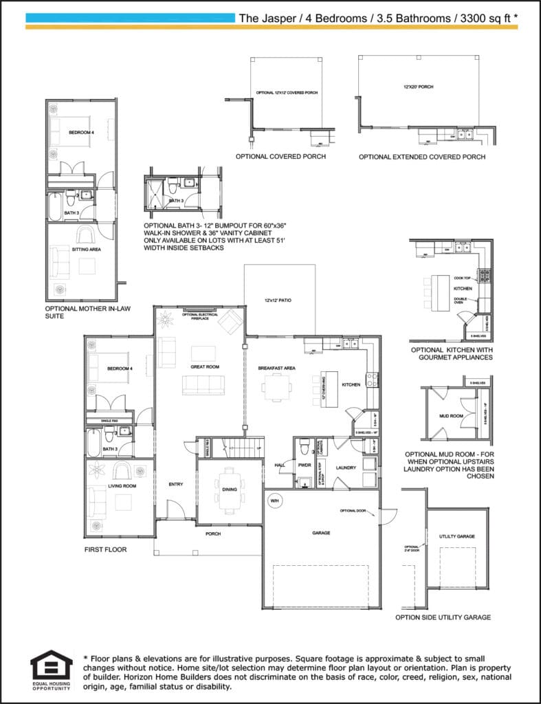 The Jasper Floor plan 2
