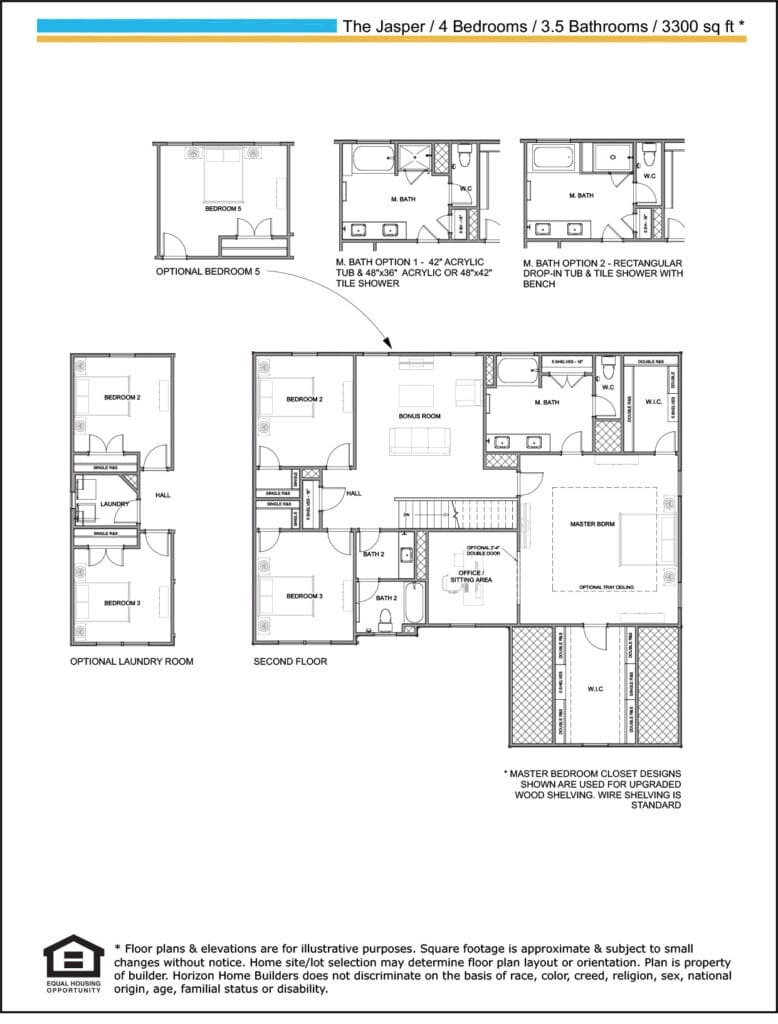 The Jasper Floor plan 3